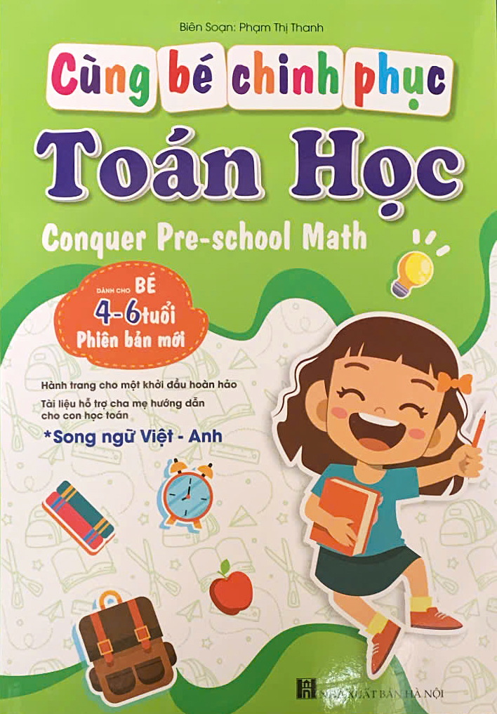 Cùng bé chinh phục Toán học (Dành cho bé từ 4 - 6 tuổi)