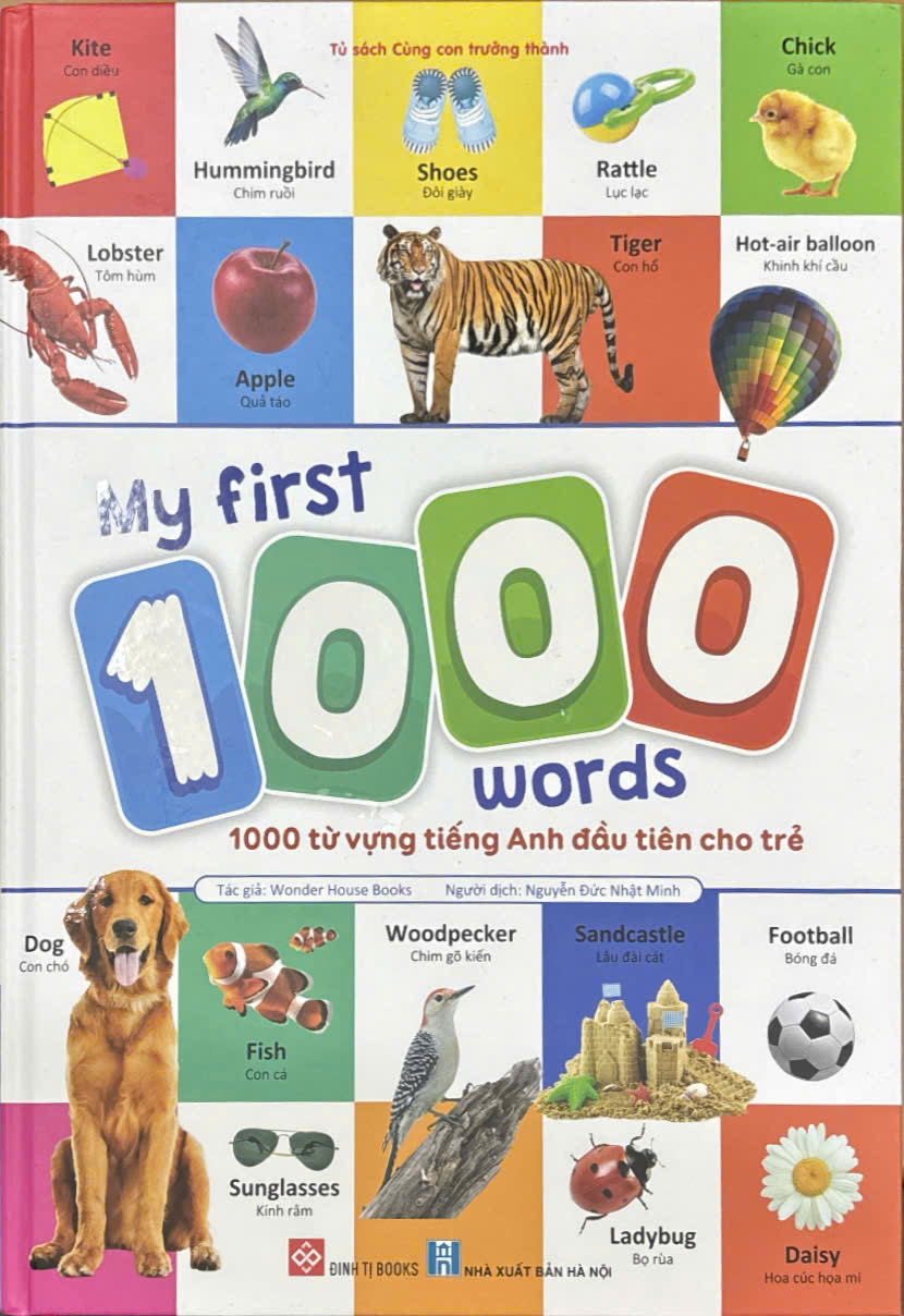 My firt 1000 words - 1000 từ vựng tiếng Anh đầu tiên cho trẻ