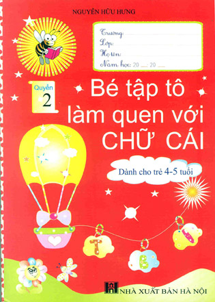 Bé tập tô làm quen với Chữ Cái (Q 2)