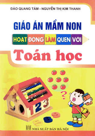 Giáo án mầm non - Hoạt động làm quen với Toán học