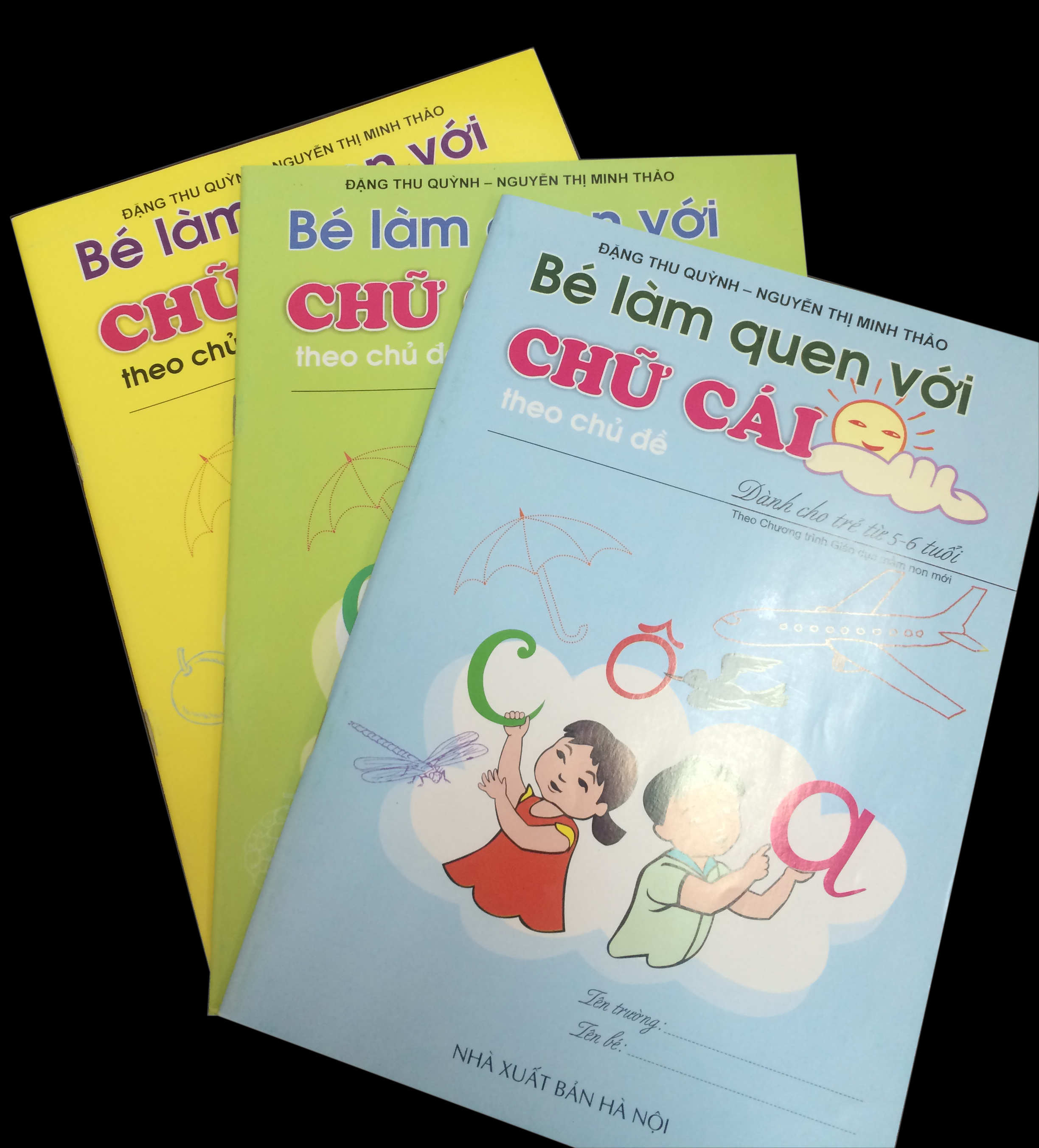 Bé làm quen với chữ cái theo chủ đề