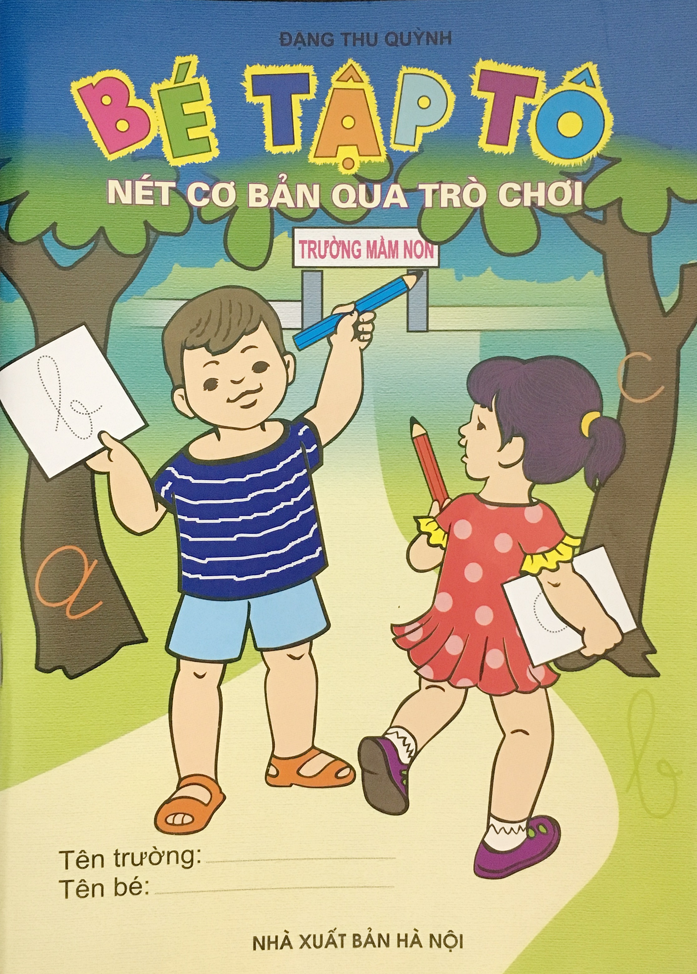 Bé tập tô nét cơ bản qua trò chơi